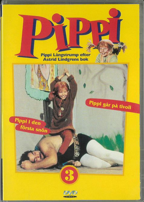 Huvudbild Pippi 3 - Pippi går på tivoli - beg dvd