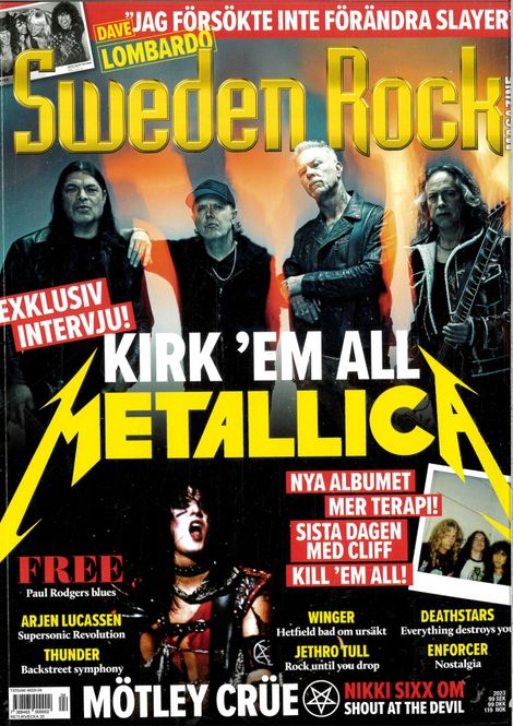 Huvudbild Sweden Rock Magazine 2023: #4