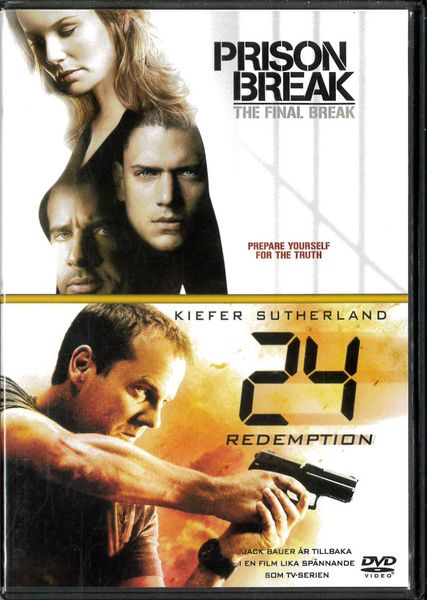 Prison BreaK (FINAL BREAK) + 24 Redemption (DVD) beg