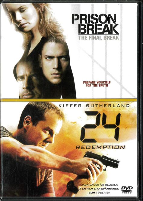 Huvudbild Prison BreaK (FINAL BREAK) + 24 Redemption (DVD) ...
