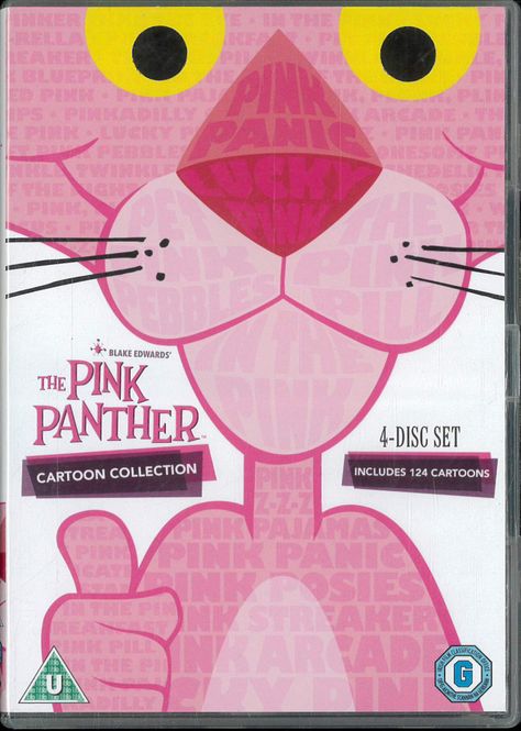 Huvudbild Pink Panther Cartoon Collection (dvd) beg import
