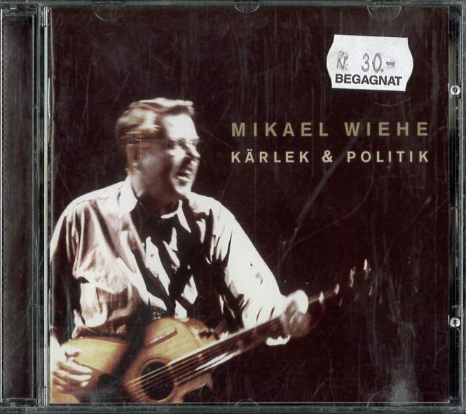 Huvudbild Mikael Wiehe - Kärlek & Politik  (CD) beg