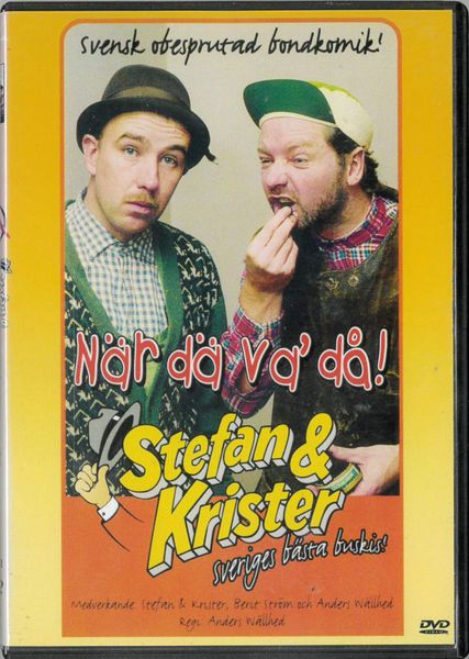 Stefan & Krister - När dä va' då (dvd) beg