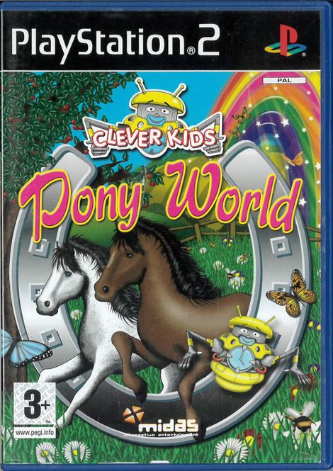 Huvudbild Clever Kids: Pony World  (Ps2) beg