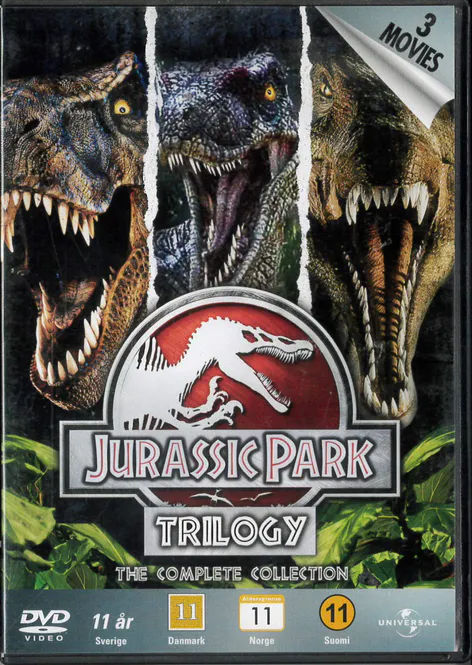 Huvudbild Jurassic Park Trilogy (DVD) beg
