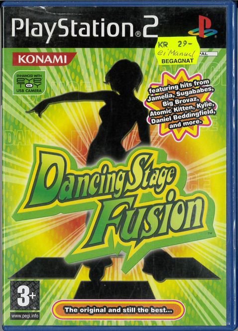 Huvudbild Dancing Stage Fusion  (Ps2) beg