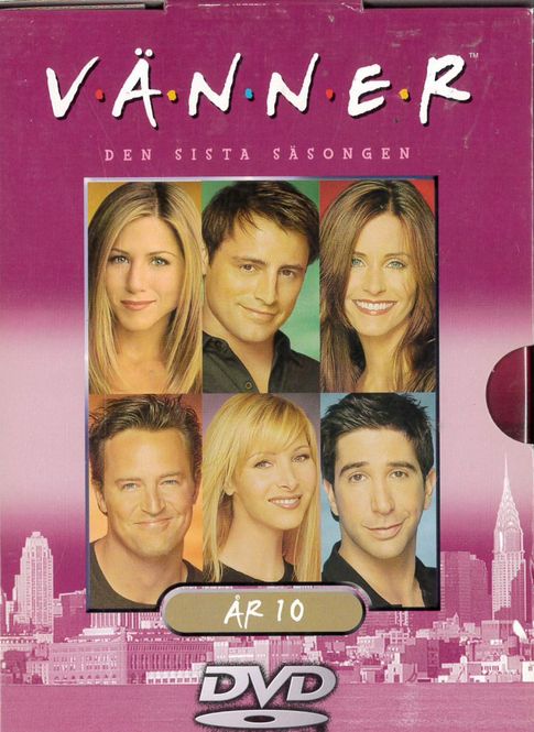 Huvudbild Vänner - Säsong 10 (dvd) beg