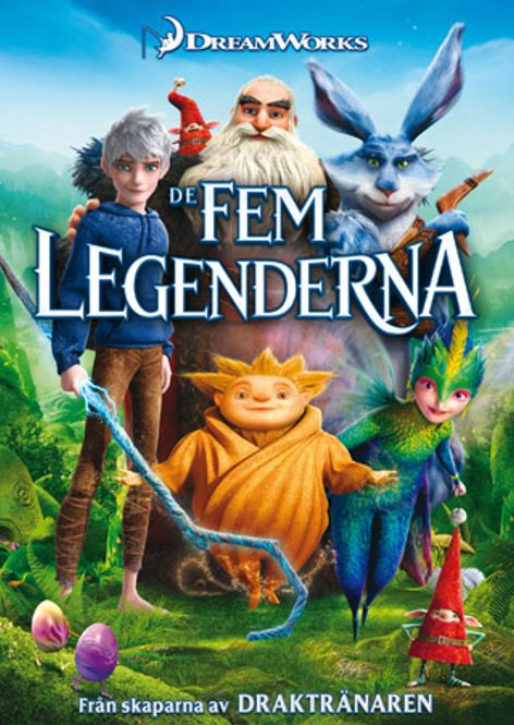 Huvudbild De fem legenderna (dvd) beg