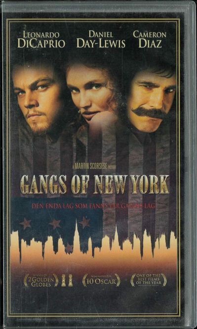 Huvudbild Gangs of New york  (VHS)