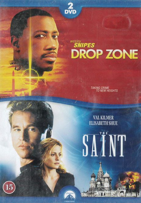 Huvudbild Drop Zone / The Saint (dvd) beg