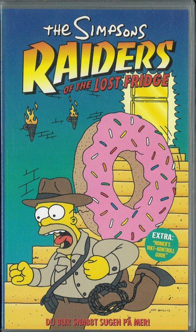 Huvudbild Simpsons: Raiders of the lost Fridge (vhs)