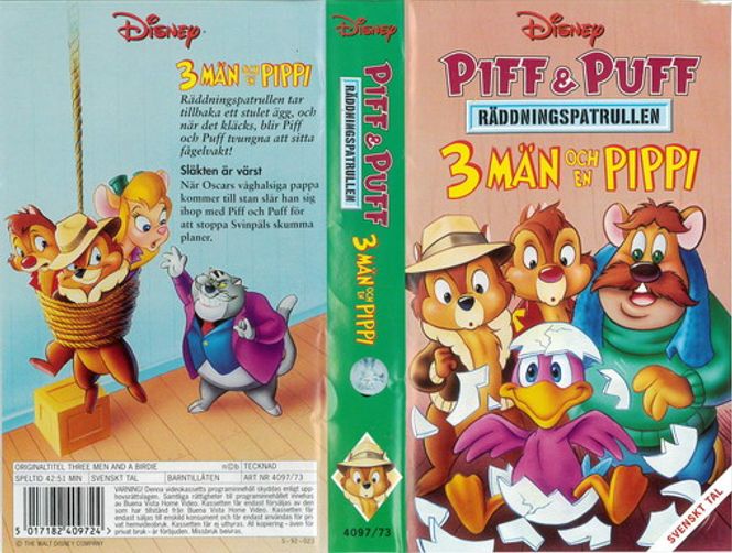 Huvudbild Piff & Puff Räddningspatrullen: 3 Män Och En ...
