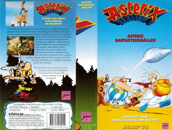 Asterix - Bautastensmällen (vhs)