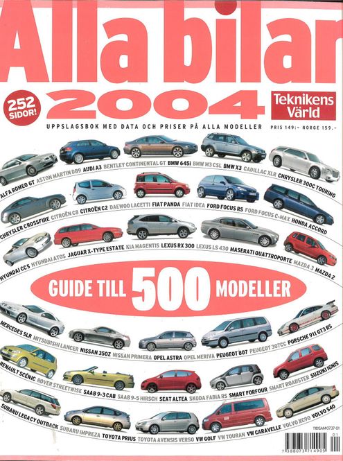 Huvudbild Alla bilar 2004