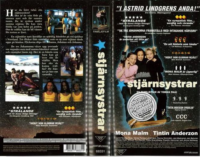 Huvudbild Stjärnsystrar  (VHS)