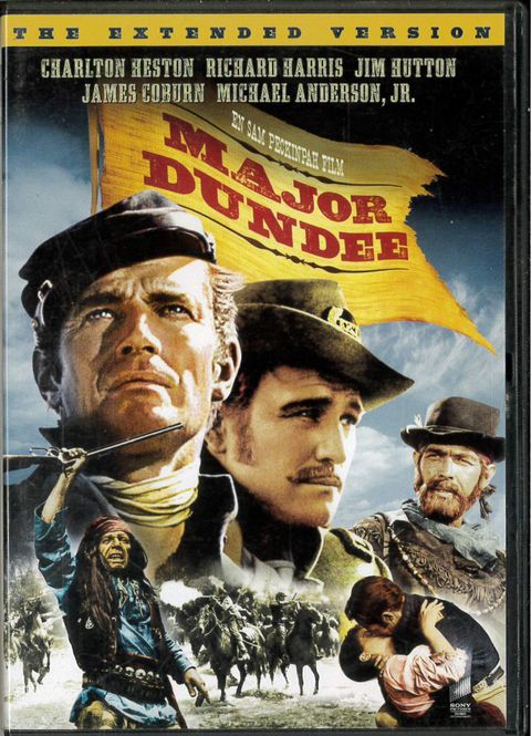 Huvudbild Major Dundee  (dvd) beg 