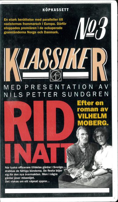 Huvudbild Rid I Natt (VHS)