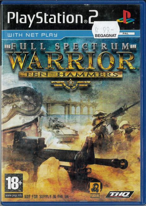 Huvudbild Full Spectrum Warrior: Ten Hammers (Ps2) beg
