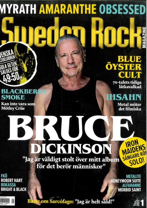 Huvudbild Sweden Rock Magazine 2024: #1 (böjd baksida)