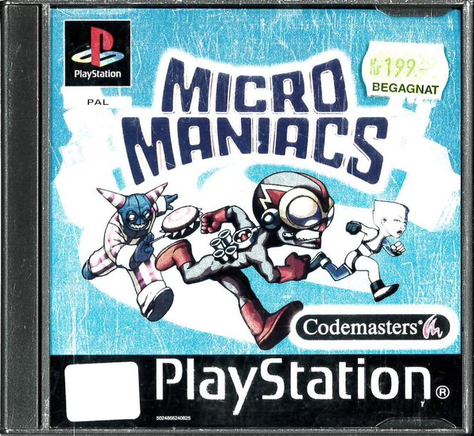 Huvudbild Micro Maniacs  (Psx) beg