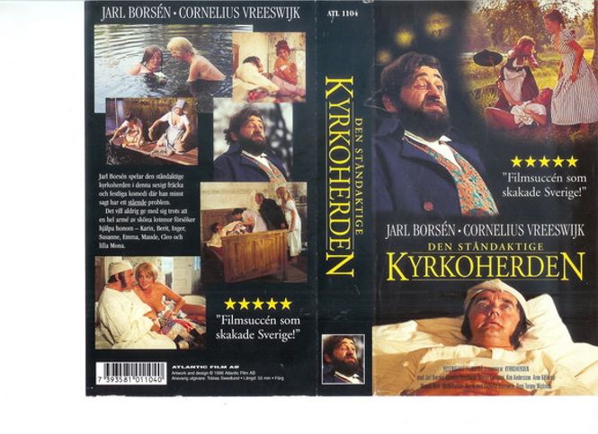 Huvudbild Den Ståndaktige Kyrkoherden (VHS)