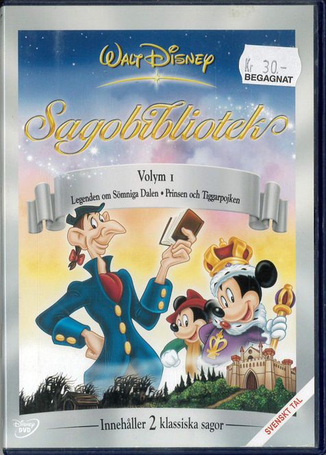 Huvudbild Sagobibliotek - Volym 1  (dvd) beg