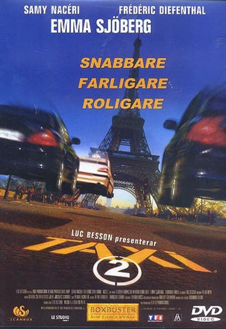 Huvudbild Taxi 2 (dvd) beg