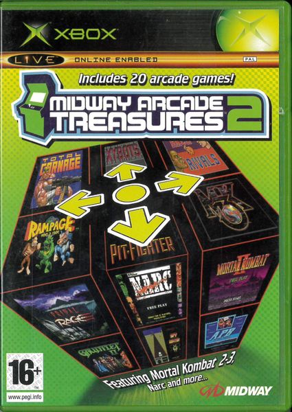 Midway Arcade Treasures 2 (Xbox) beg