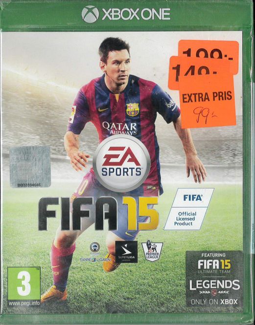 Huvudbild Fifa 15  (XBoxOne)     