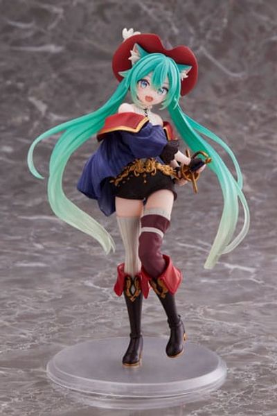 Hatsune Miku PVC Statue Hatsune Miku Wonderland Puss in Boots 18 cm (with bonus)