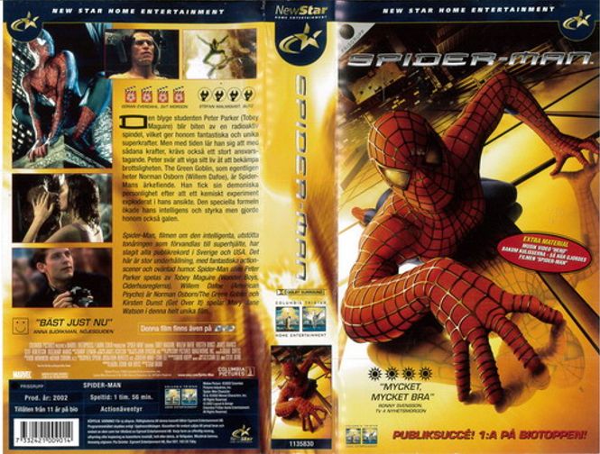 Huvudbild Spider-Man (VHS)