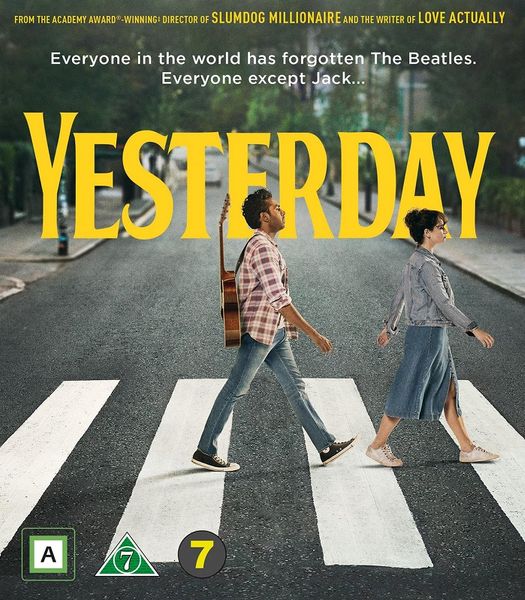 Yesterday (2019) blu-ray