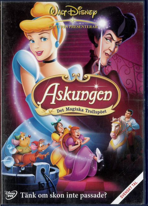 Huvudbild Askungen - Det magiska trollspöet (dvd) beg
