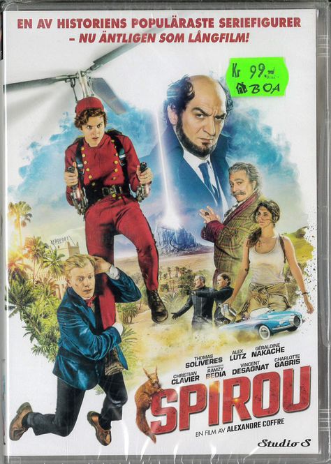 Huvudbild Spirou  (dvd) 