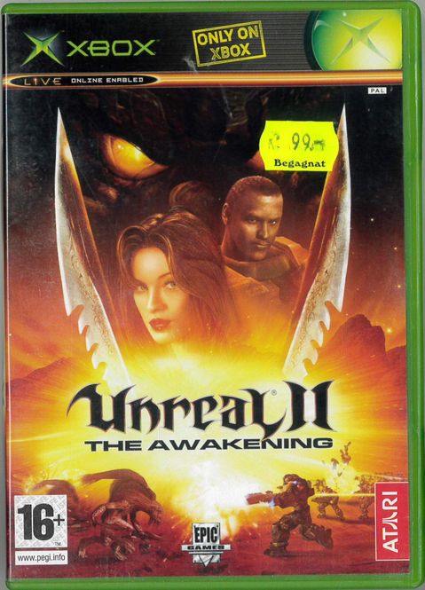 Huvudbild Unreal II - The Awakening   (Xbox) Beg