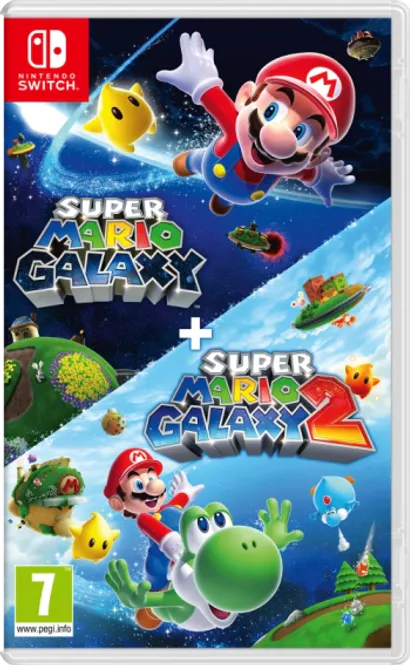 Huvudbild Super Mario Galaxy + Super Mario Galaxy 2 ...