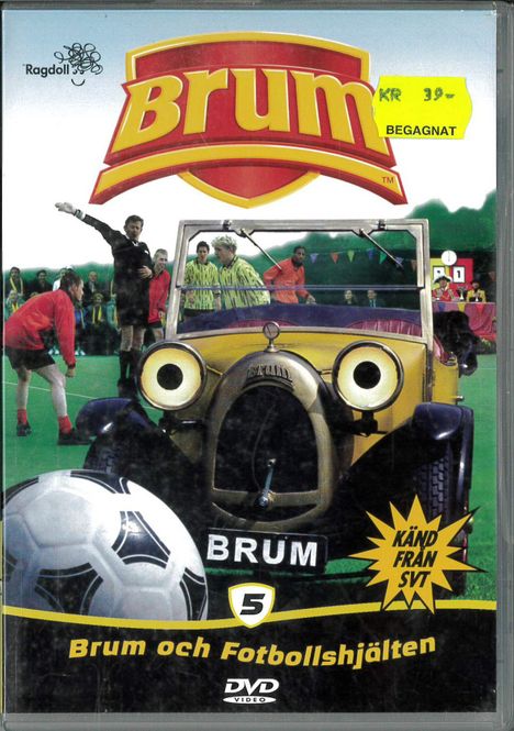 Huvudbild Brum 5 - Fotbollshjälten  (DVD) beg