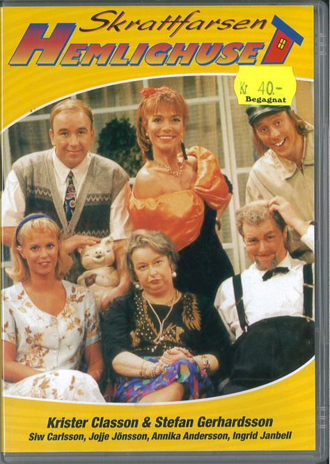 Huvudbild Stefan & Krister - Hemlighuset (dvd) beg