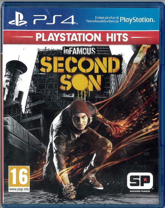 Huvudbild In Famous - Second Son (Ps4( Beg