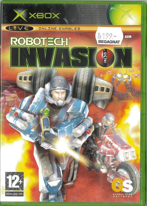 Huvudbild Robotech - Invasion   (Xbox) Beg