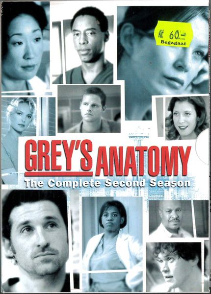 Grey's Anatomy - Säsong 2  (DVD) beg