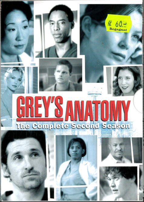 Huvudbild Grey's Anatomy - Säsong 2  (DVD) beg