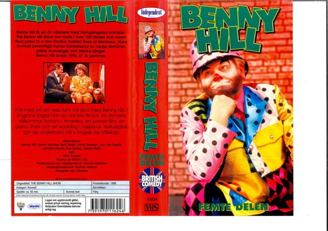 Huvudbild Benny Hill - Femte delen (VHS)