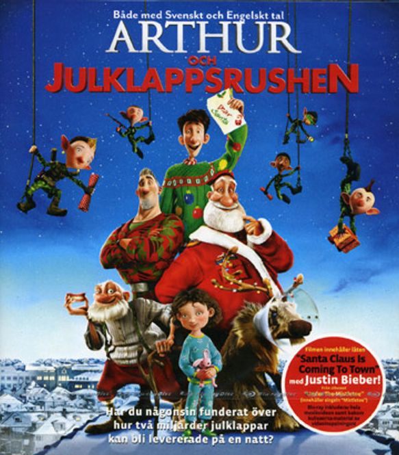 Huvudbild Arthur Och Julklappsrushen (Blu-ray)