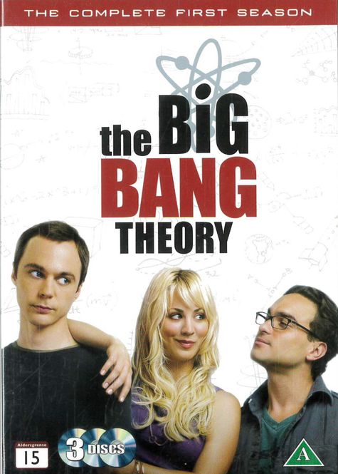 Huvudbild Big Bang Theory - Hela första säsongen (DVD) beg