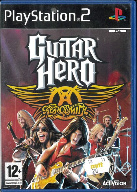 Huvudbild Guitar Hero: Aerosmith (Ps2) beg