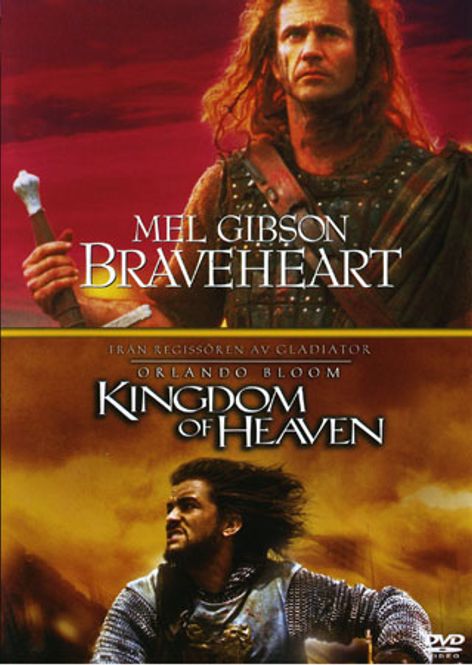 Huvudbild Braveheart / Kingdom of Heaven (dvd)