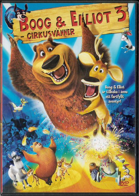 Huvudbild Boog & Elliot  3 - Cirkusvänner (DVD) beg