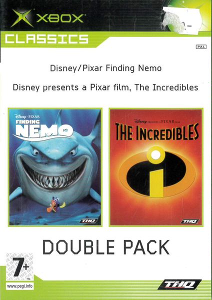 Finding Nemo + Incredibles (Xbox) beg