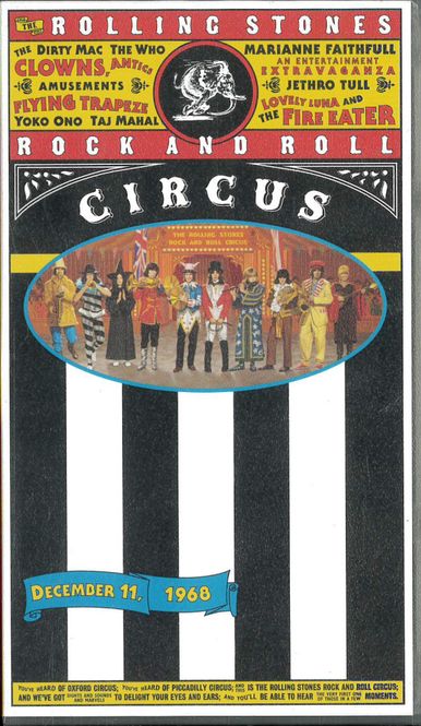 Huvudbild Rolling Stones - Rock And Roll Circus (musik vhs)